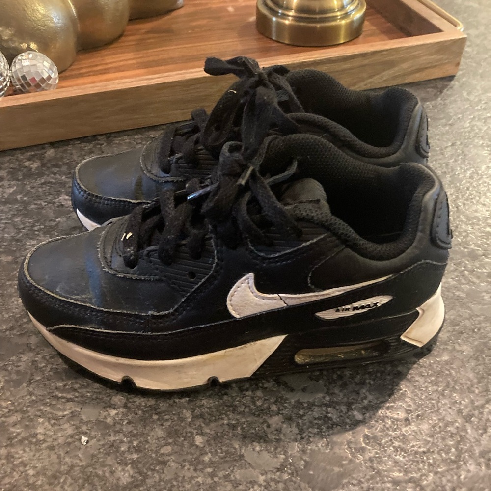 Nike Kids Black and White Sneakers